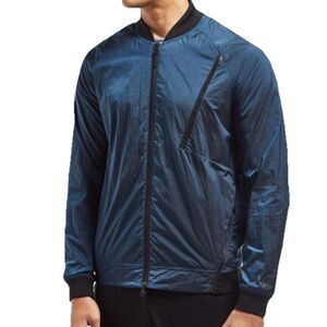 Nike Tech Hypermesh Varsity Jacket In Blue & Black Men’s Size XS 832190-010